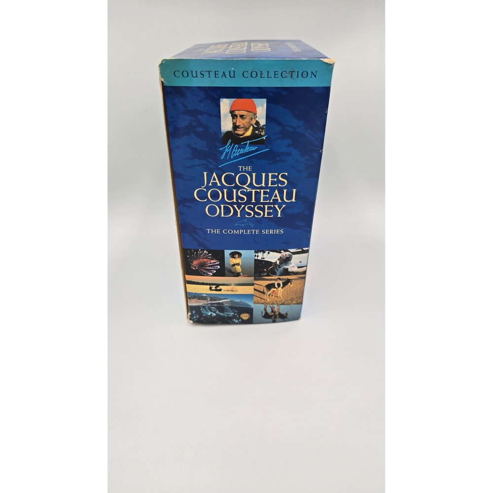 Jacques Cousteau Odyssey The Complete Series 6 Volume DVD Box Set Collection